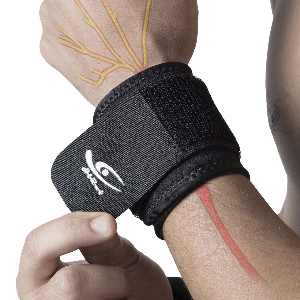 Wrist Compression Strap and Wrist Brace