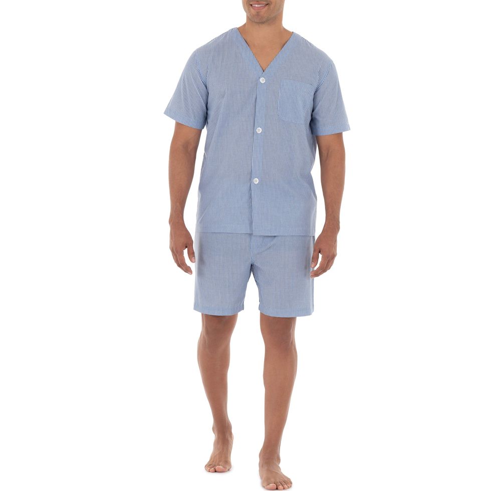 Broadcloth Short Sleeve Pajama Set
