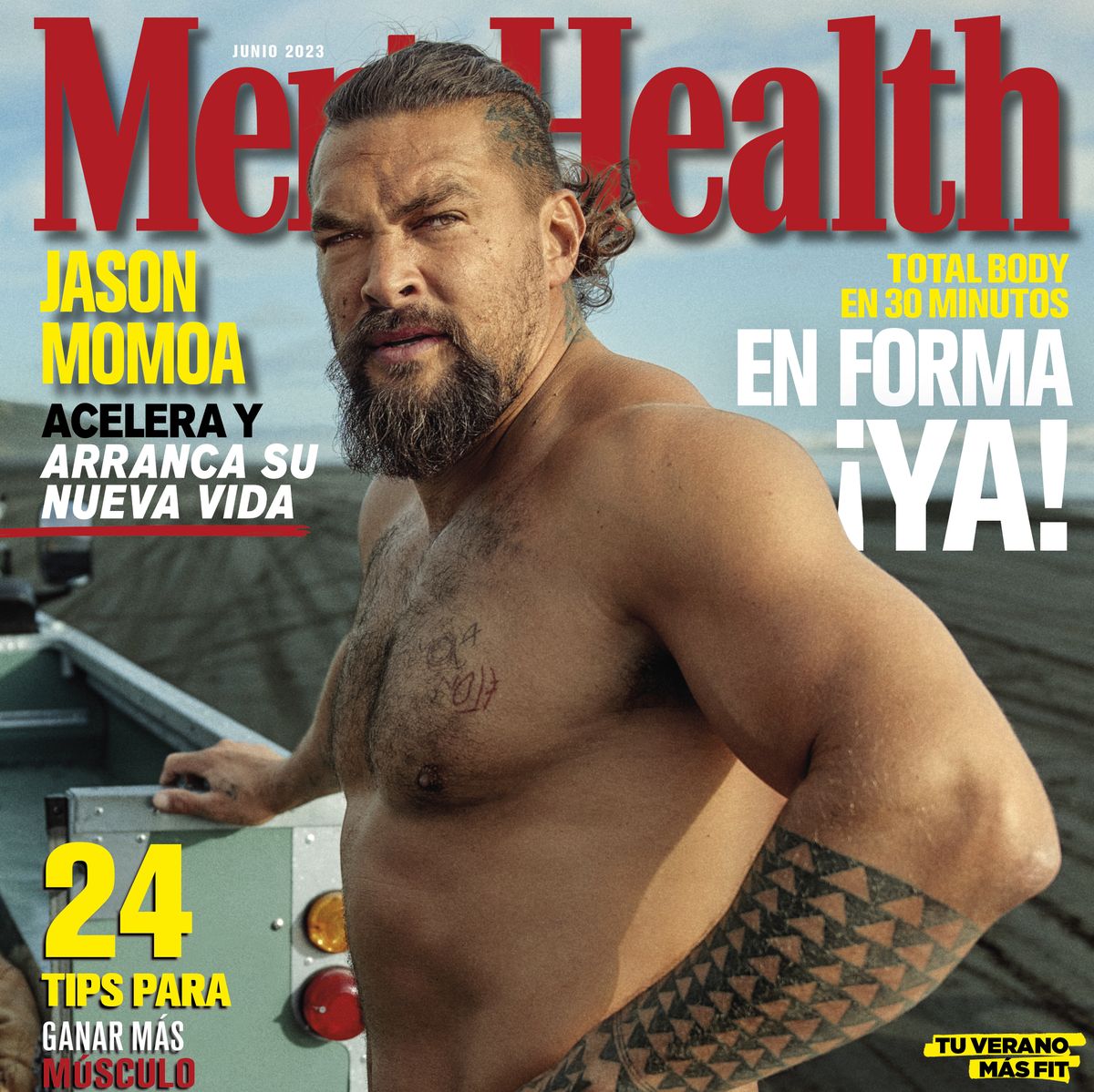 jason momoa portada de men's health por fast furious 10