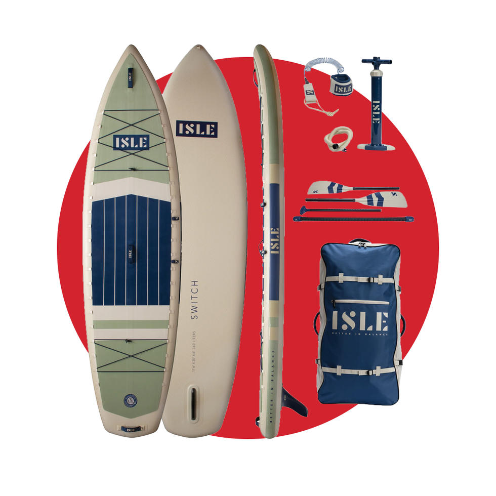 Switch 2-in-1 Inflatable Kayak & Paddle Board