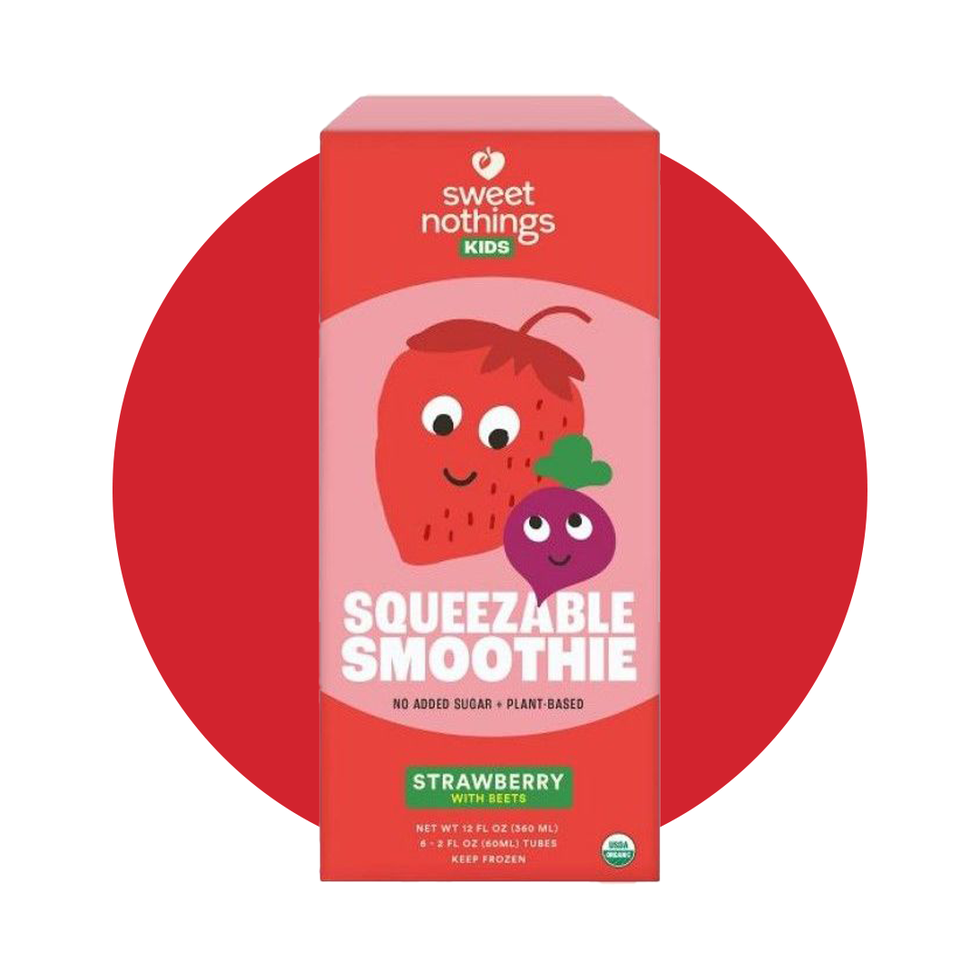 Kids Strawberry & Beet Squeezable Smoothie